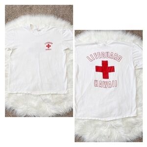 Vintage Stedman Super Hi-Cru Lifeguard Hawaii T Shirt